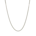 10k White Gold Gourmette Chain  (1.40 mm) | BIJOLINA