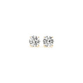 1 cttw Certified IGI Lab Grown Round Diamond Earrings 14k Yellow Gold (G/VS2) | BIJOLINA