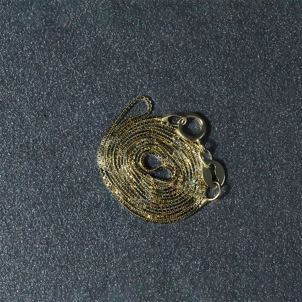 10k Yellow Gold Classic Box Chain (0.60 mm)