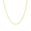 10k Yellow Gold Singapore Chain (1.10 mm) | BIJOLINA
