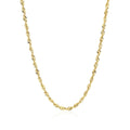 10K Yellow Gold Lite Rope Chain (2.50 mm) | BIJOLINA
