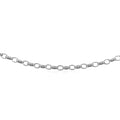 14k White Gold Oval Rolo Bracelet  (3.20 mm) | BIJOLINA