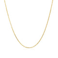 10k Yellow Gold Cable Chain (1.10 mm) | BIJOLINA
