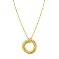 14K Yellow Gold Interlocking Large Trinity Necklace | BIJOLINA