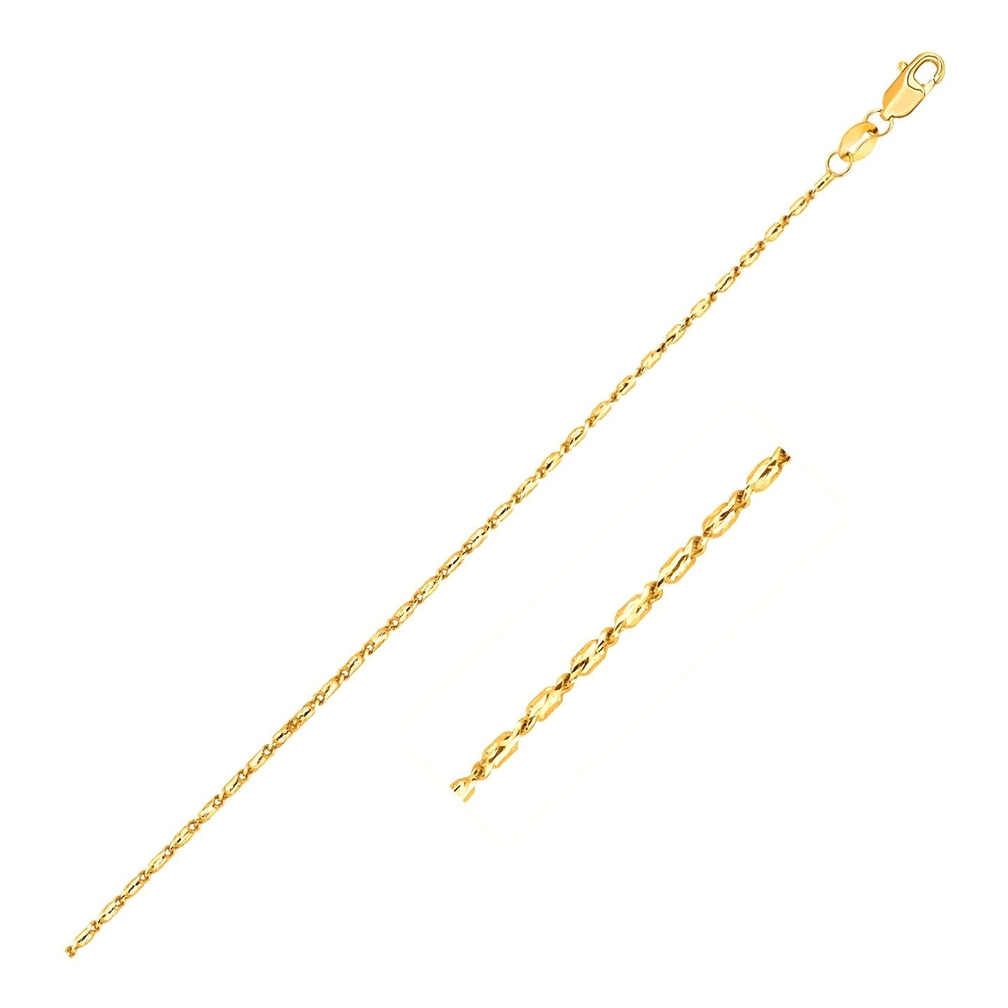 14k Yellow Gold Lumina Pendant Chain (0.90 mm)